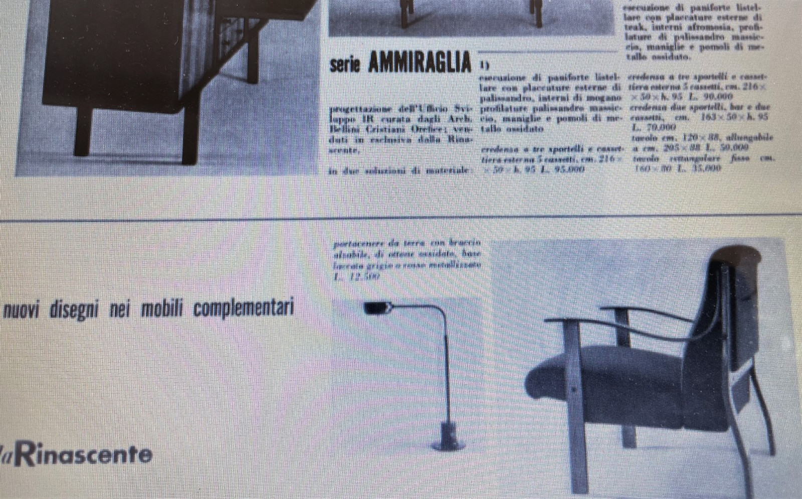  Pair of Armchair by Mario Bellini for La Rinascente