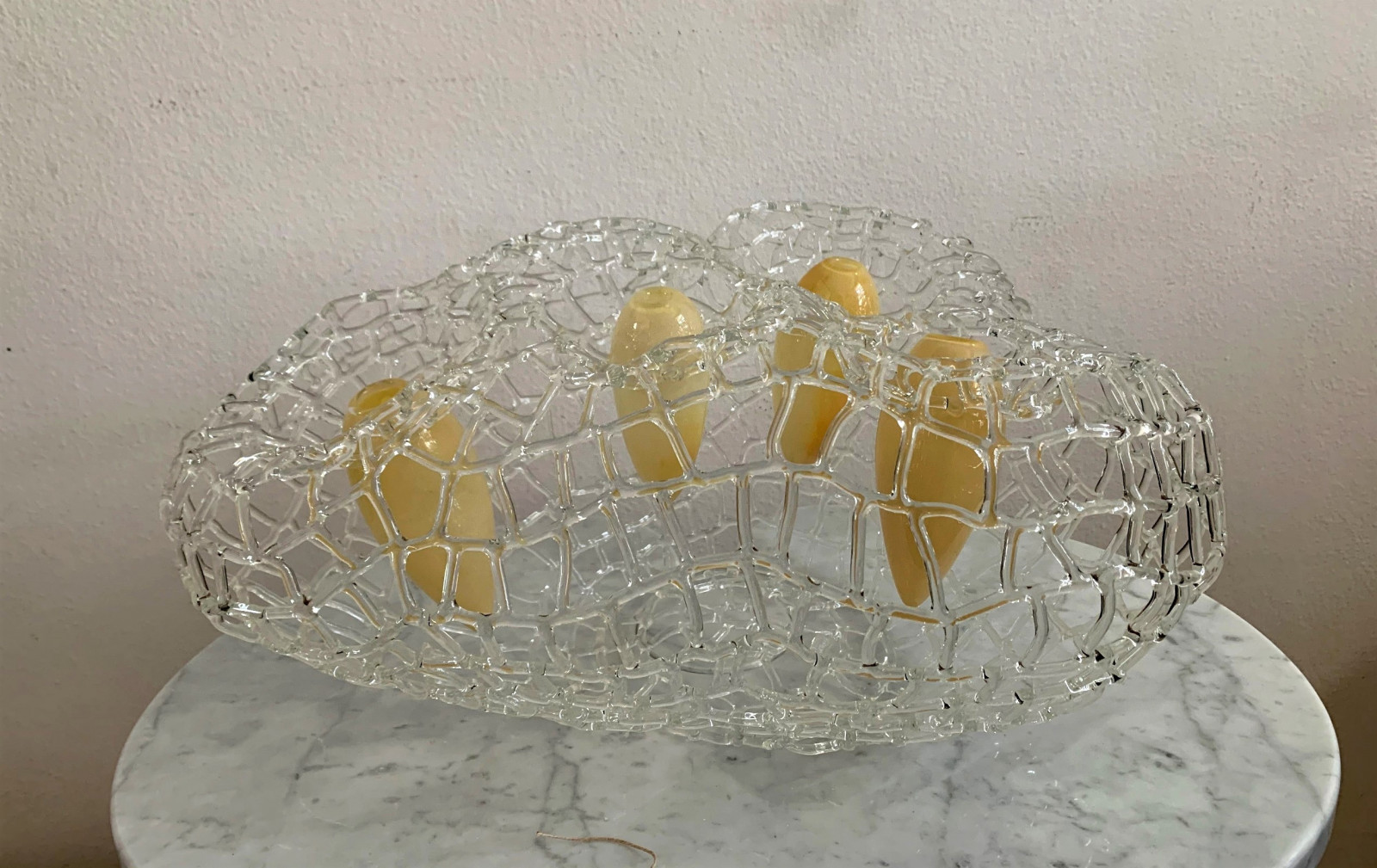 2012 - Unique  Simone Crestani's  Yellow Vase Net 
