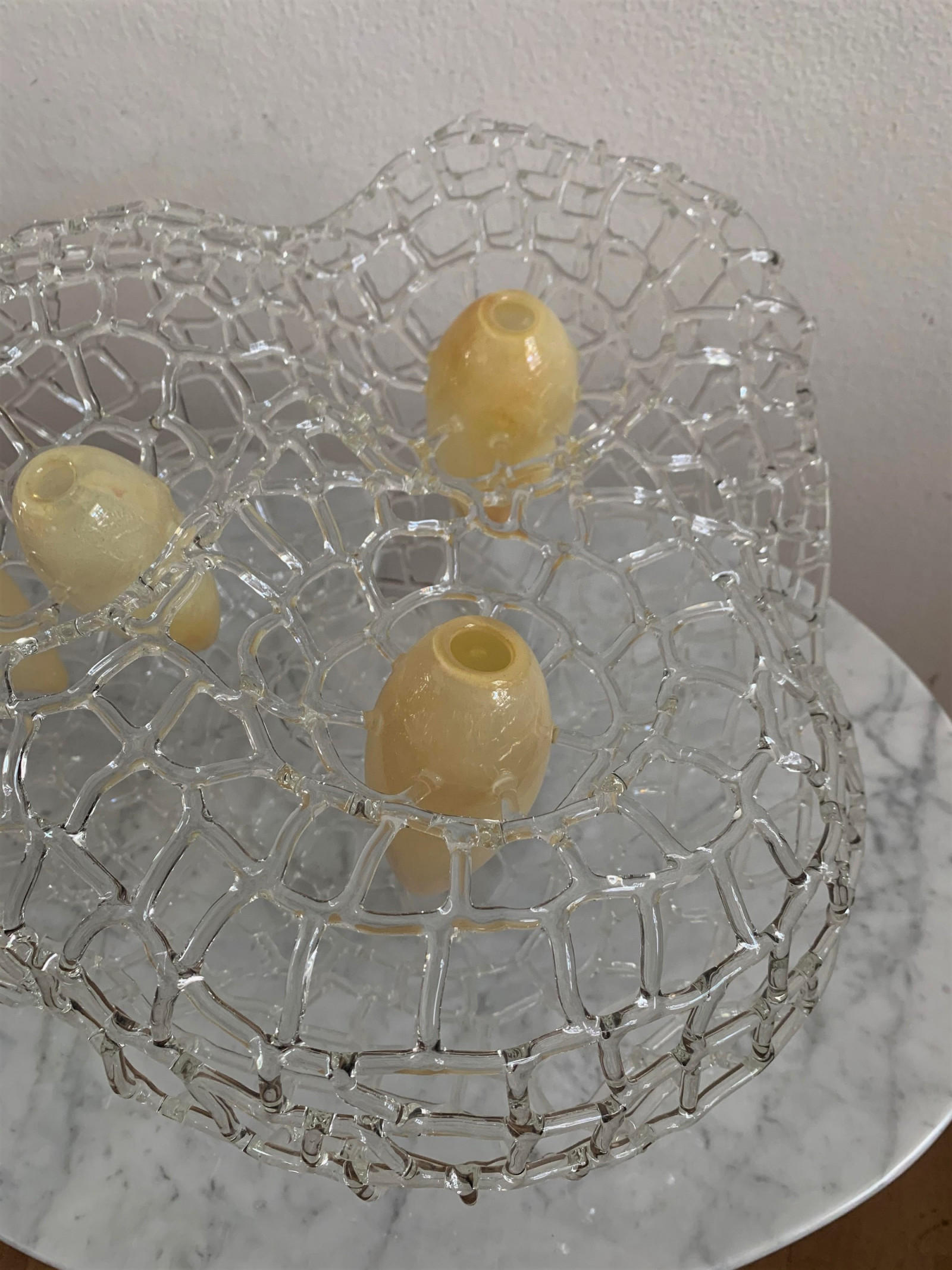 2012 - Unique  Simone Crestani's  Yellow Vase Net 