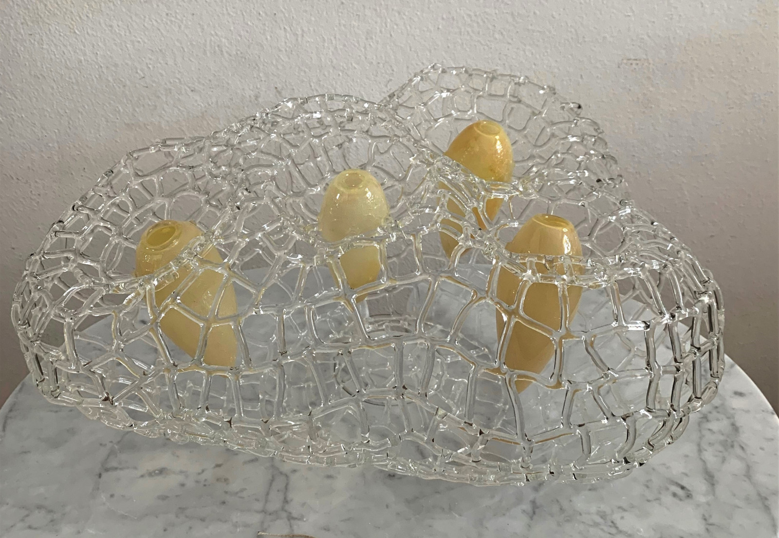 2012 - Unique  Simone Crestani's  Yellow Vase Net 