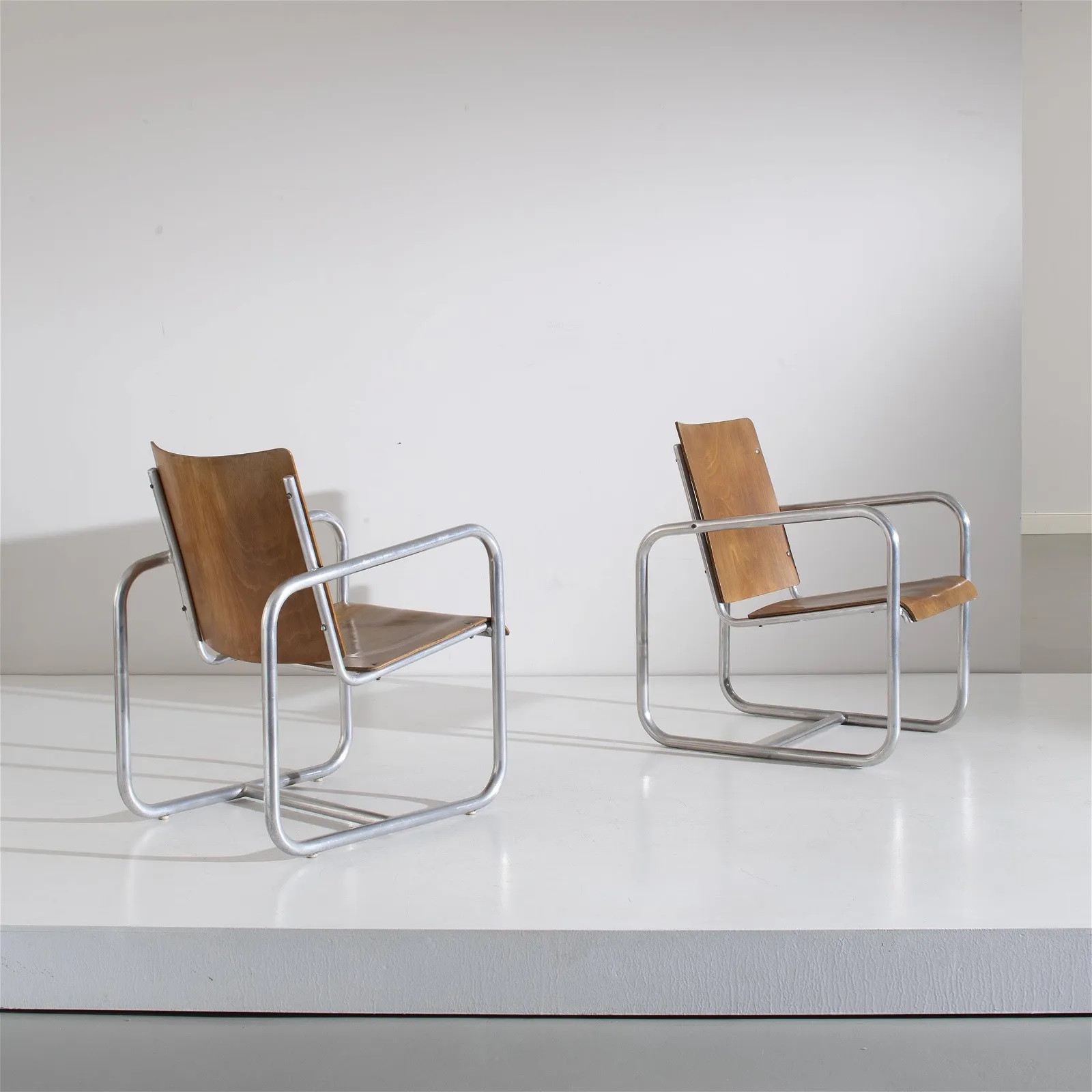 1930s Rationalist Italian Armchairs by Columbus. SOLD SOLD SOLD 