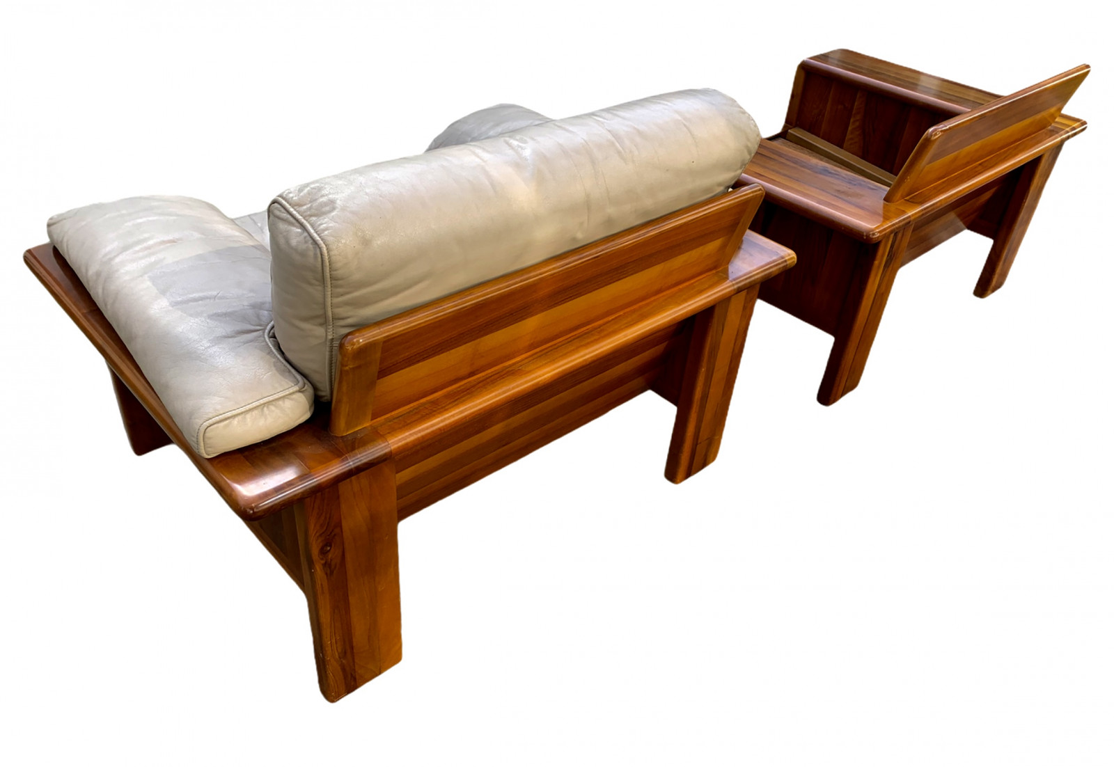 1960s Pair of Large Armchairs attr to Mario Marenco
