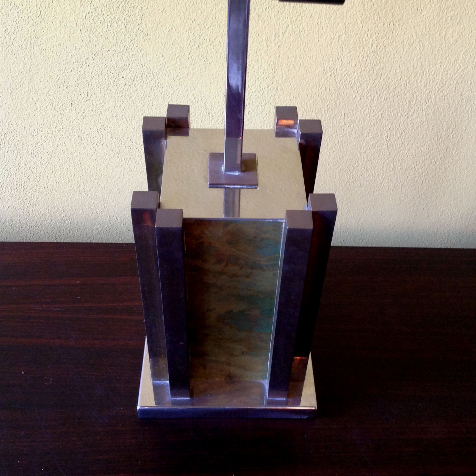 Pair of 1970s rare table lamps by Romeo Rega