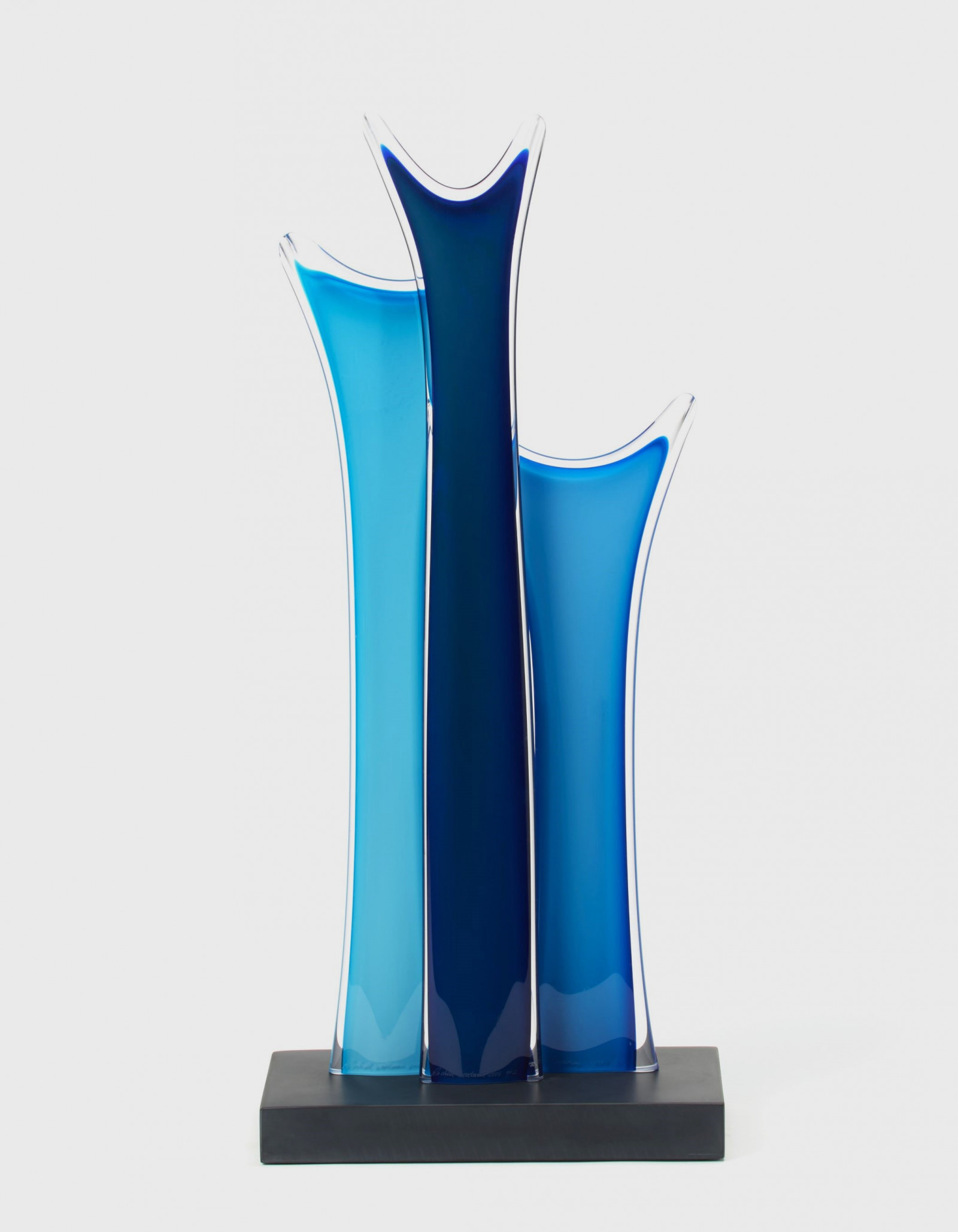 Glass Sculpture by Rachel Woodman from the - Out of the Darkness I -