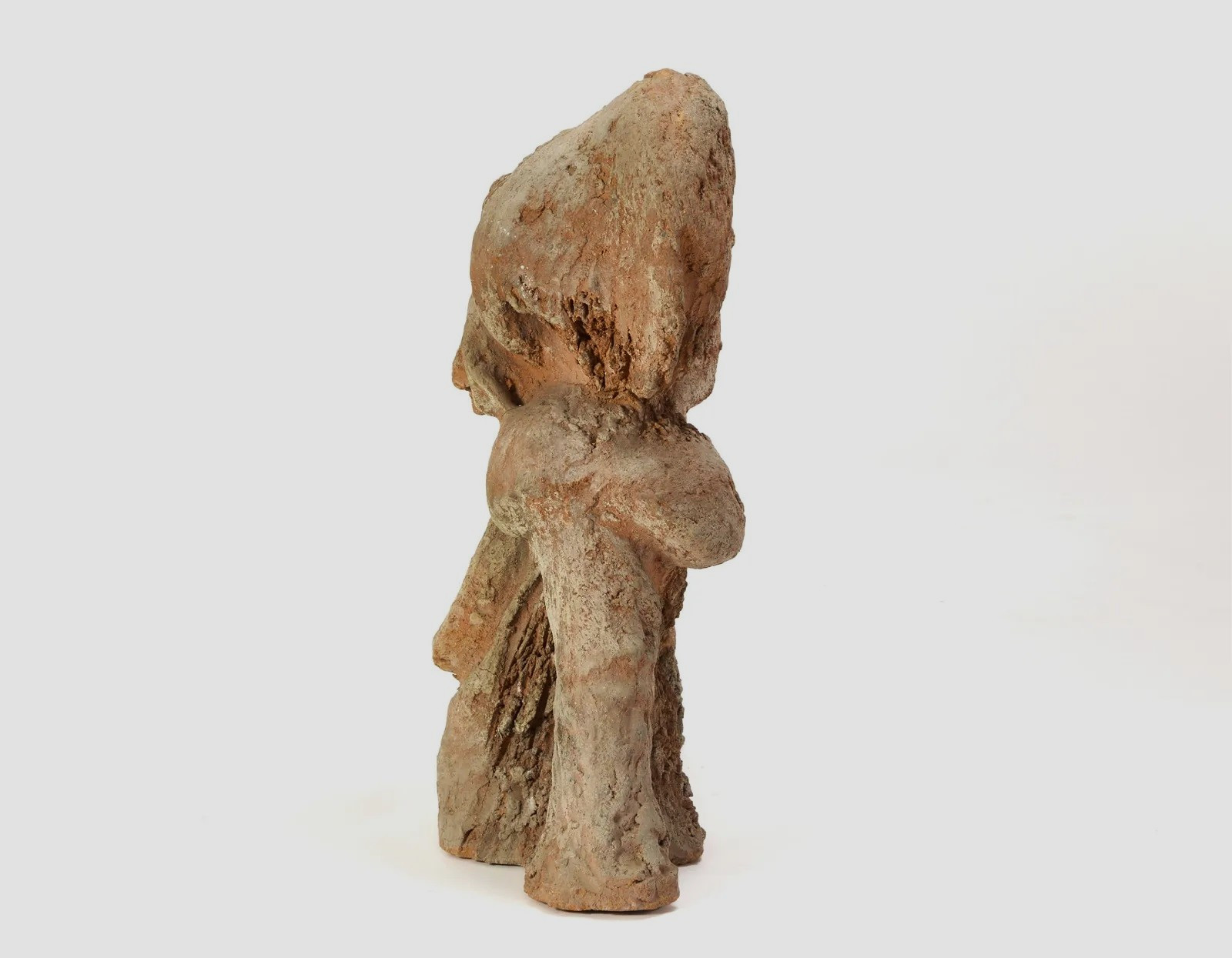 1960s Terracotta Sculpture by Serge Vandercam
