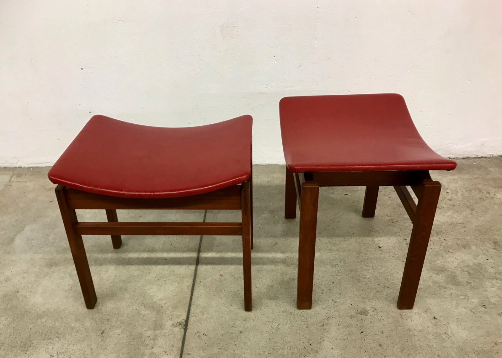 Pair of Stools by Inger Klingenberg - France & Son