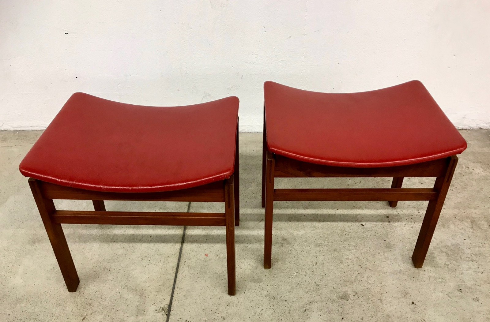 Pair of Stools by Inger Klingenberg - France & Son