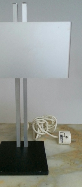 1970's- Esperia - Aluminium Table Lamps