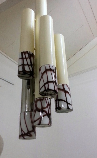 1970's Sculptural Ceiling Lights by A.Brotto For Esperia