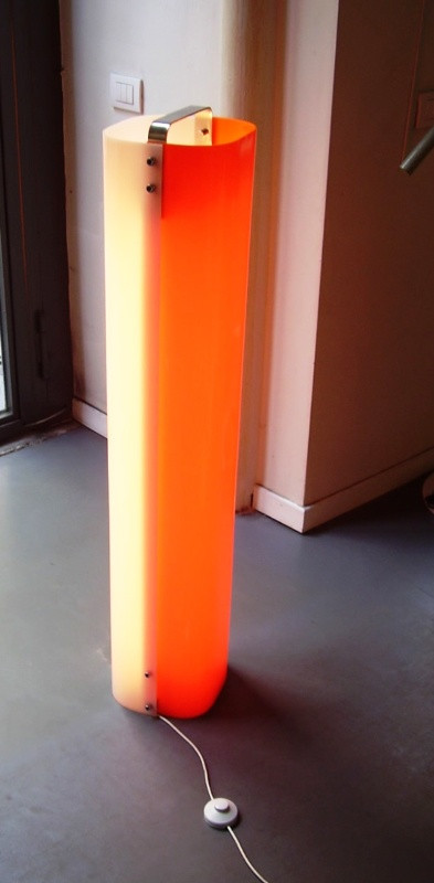 1960's Rare Floor Lamp " Polsino Grande " 