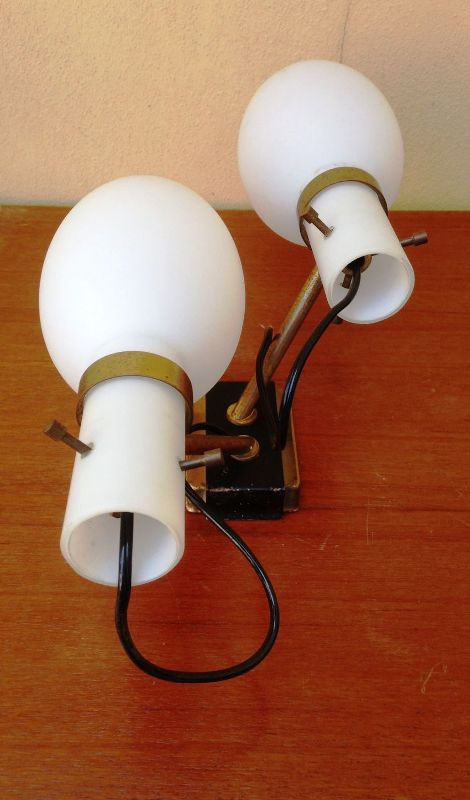 1950's Pair Of Stilnovo Wall Lights