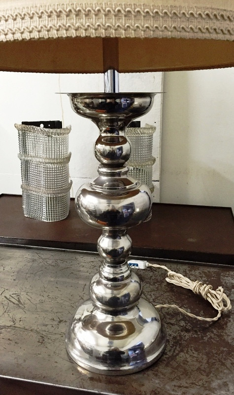 1970's Pair of Table Lamps