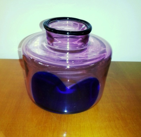 1960's  - Bianconi  Murano Glass Vase for Vistosi 