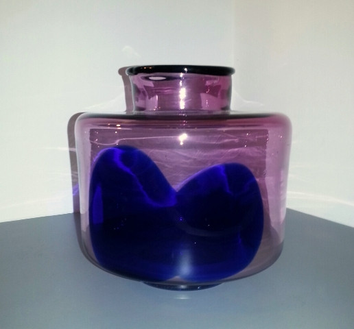 1960's  - Bianconi  Murano Glass Vase for Vistosi 