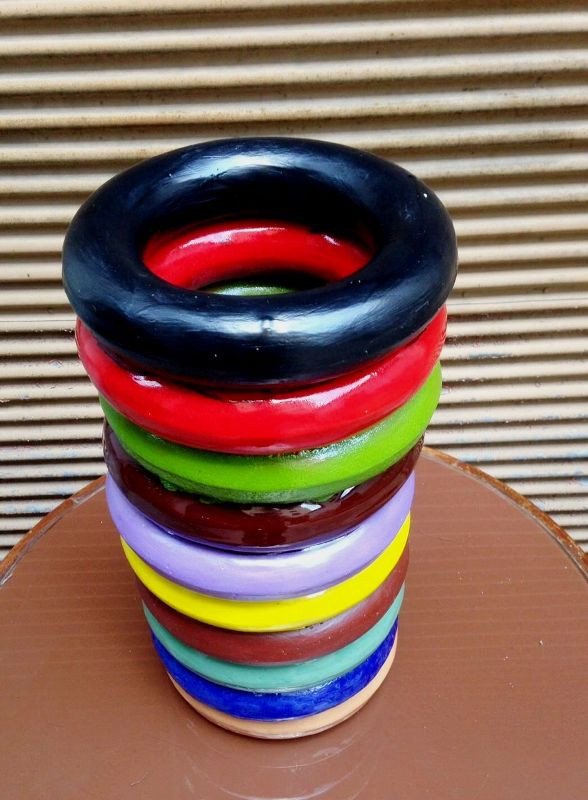 21st Century Ceramic by Silvia Zotta - Dark Blue