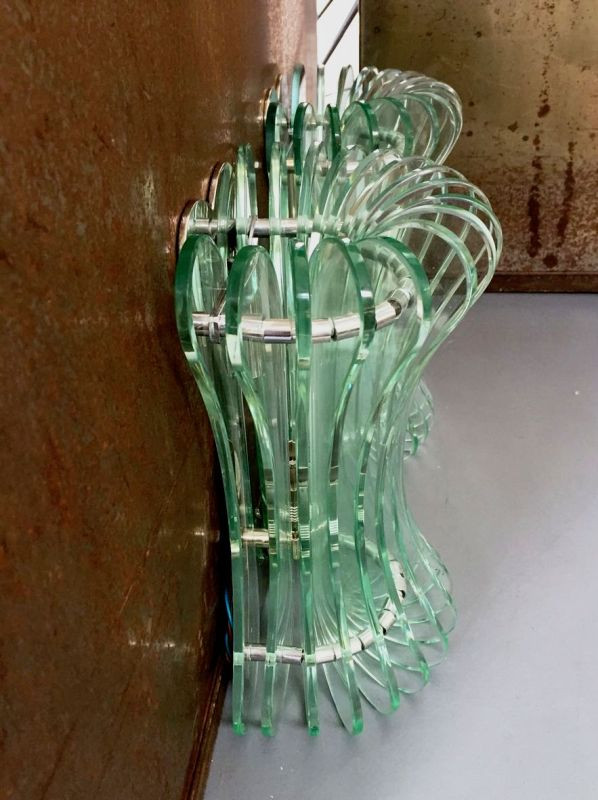 1970's Pair Of Wall Light By Velca