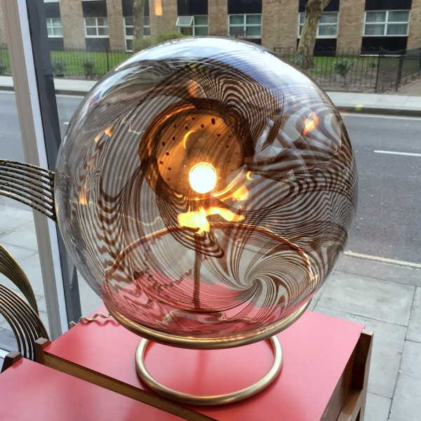 Amazing 1970's Big Table Lamp