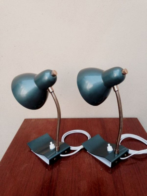 1960's "Stilnovo " Pair of Bed Side Table Lamps