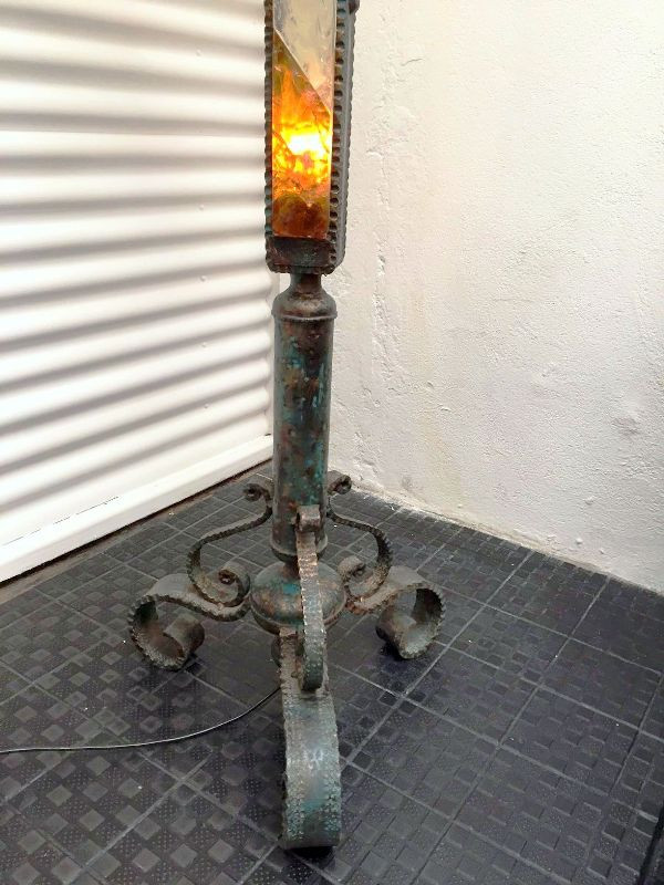1960s Sculptural Brutalist Floor Lamp by Poliarte    ITEM ON SALE £ 1100