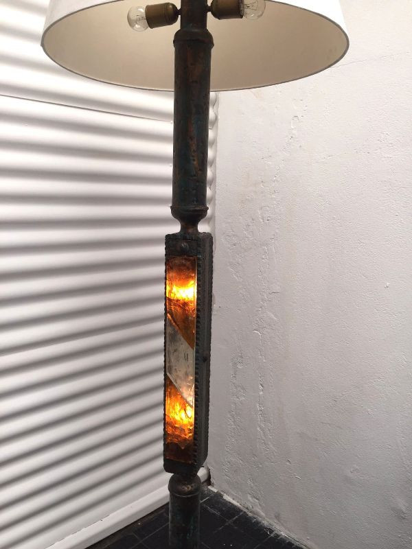 1960s Sculptural Brutalist Floor Lamp by Poliarte    ITEM ON SALE £ 1100