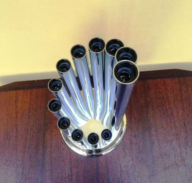 1970's Spiral Table Lamp In The Style Of Reggiani