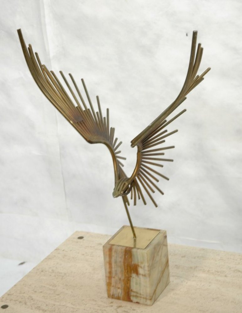 Abstract Welded Bird Sculpture by Curtis Jere   SOLD SOLD SOLD 