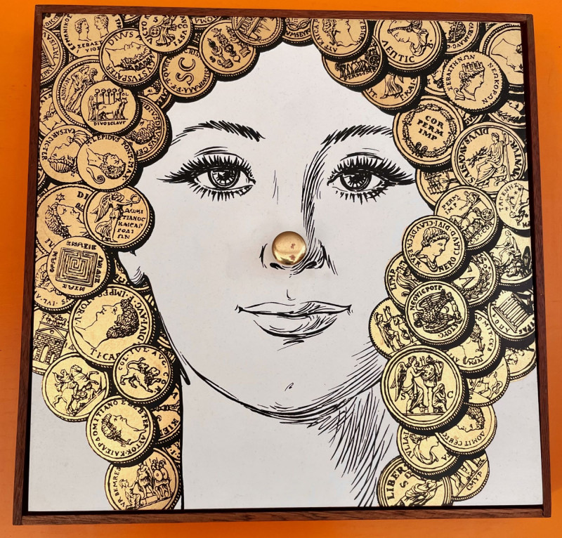 1960s  Rare  Large Box by Pietro Fornasetti