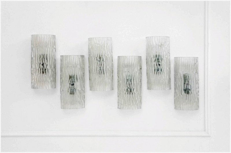 1970's - Set Of Six Wall Lights By Barovier E Toso