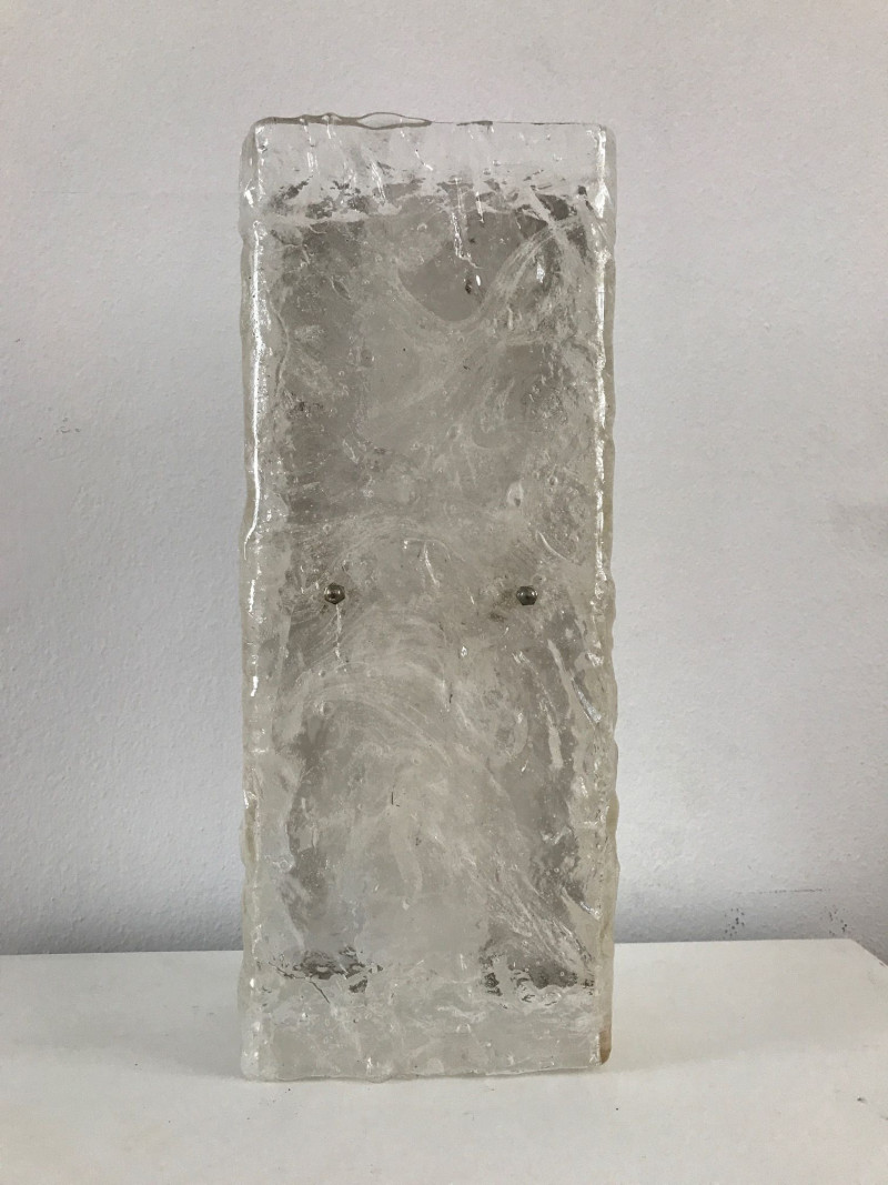  1970s  Large Wall Light by Mazzega  