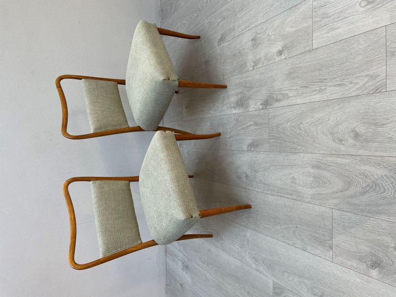 1950s Pair of Small Armchairs attr. to G.Ulrich