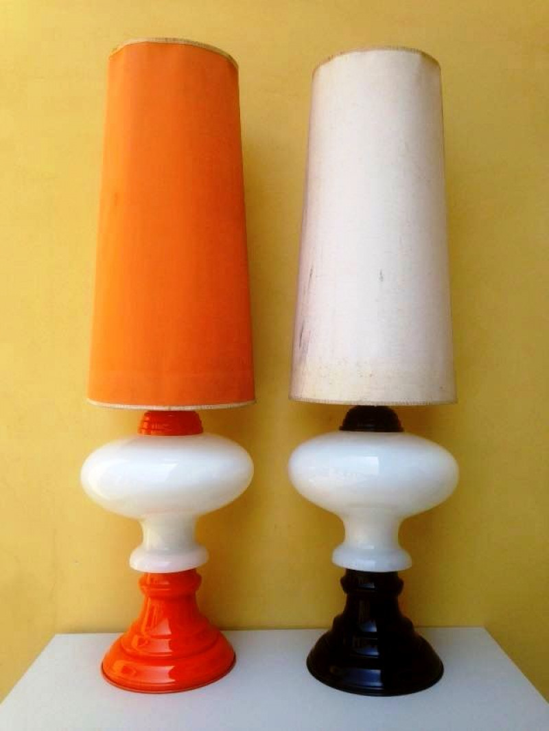 1970s. Pair of Larges Table Lamps