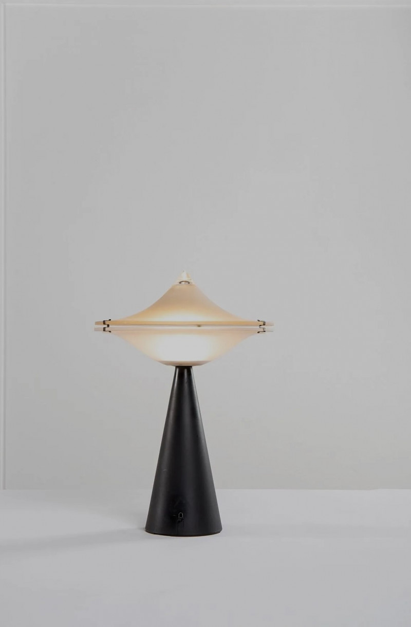 1970s Rare Table Lamp Alien by Luciano Cesaro