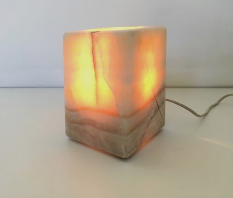 1970s Table  lamp in marble 