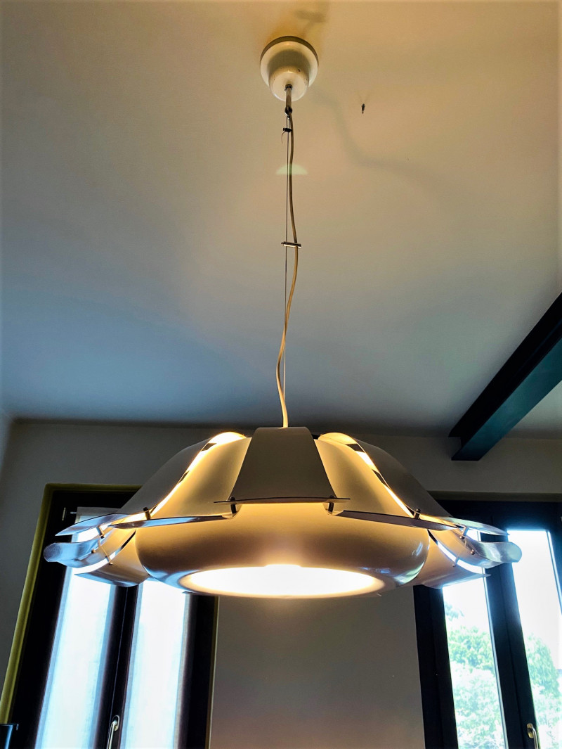 Space Age  Ceiling Light by E. Tronconi