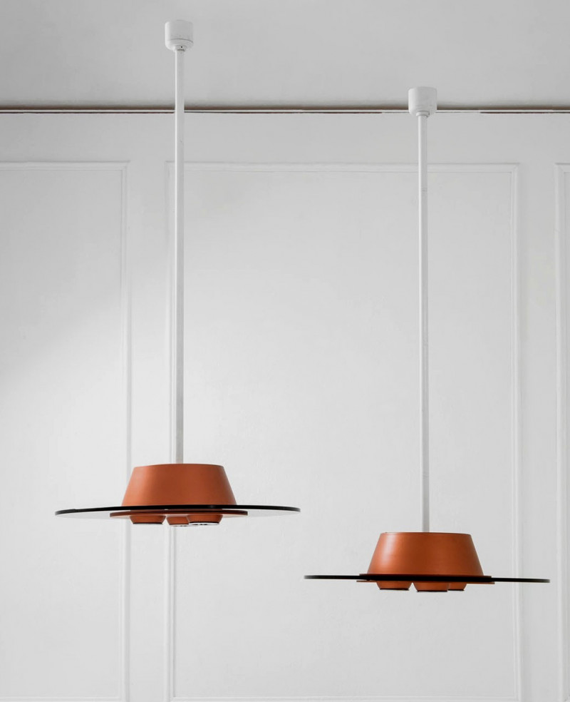 70s Large Ceiling Light       