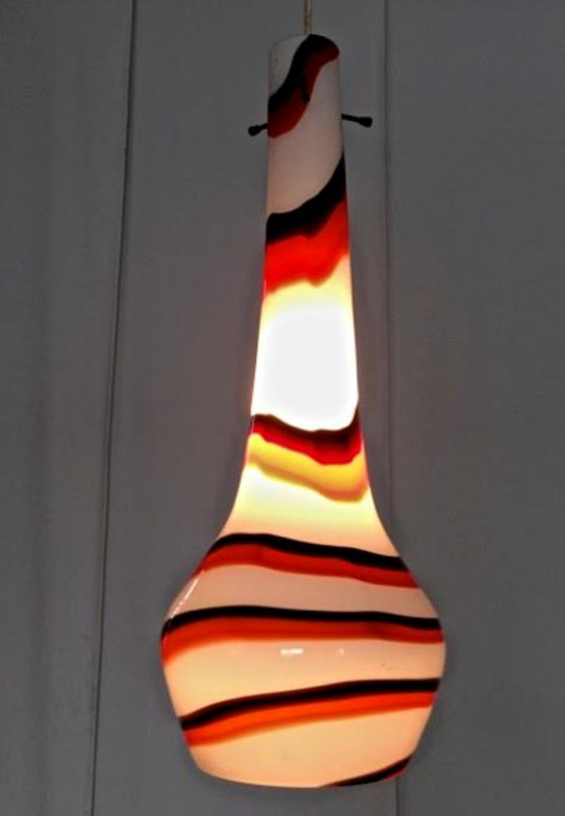 1950's Italian Pendent in Murano Glass