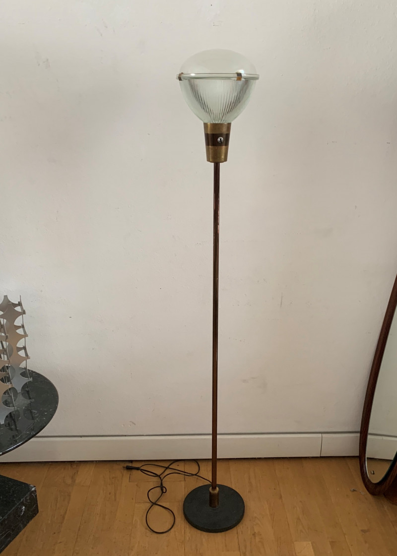 1950s- Doppio Vetro - Floor Lamp by Stilnovo    ON HOLD ON HOLD ON HOLD 