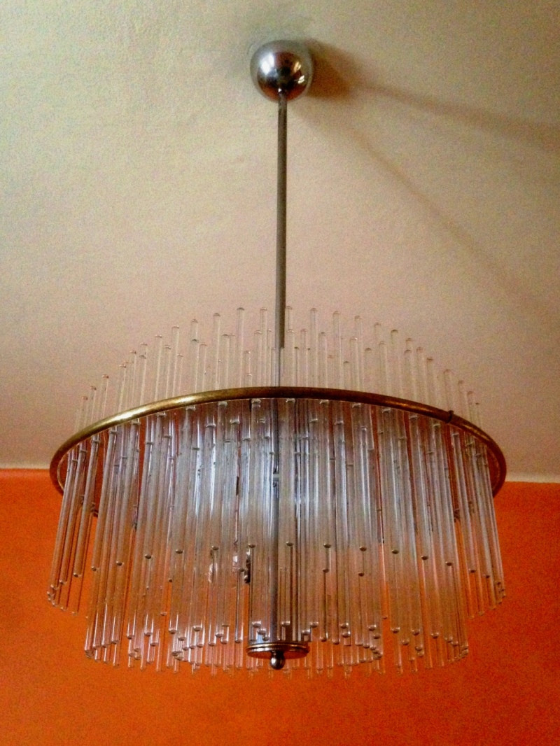1970s Ceiling Light -Pendant by Sciolari  