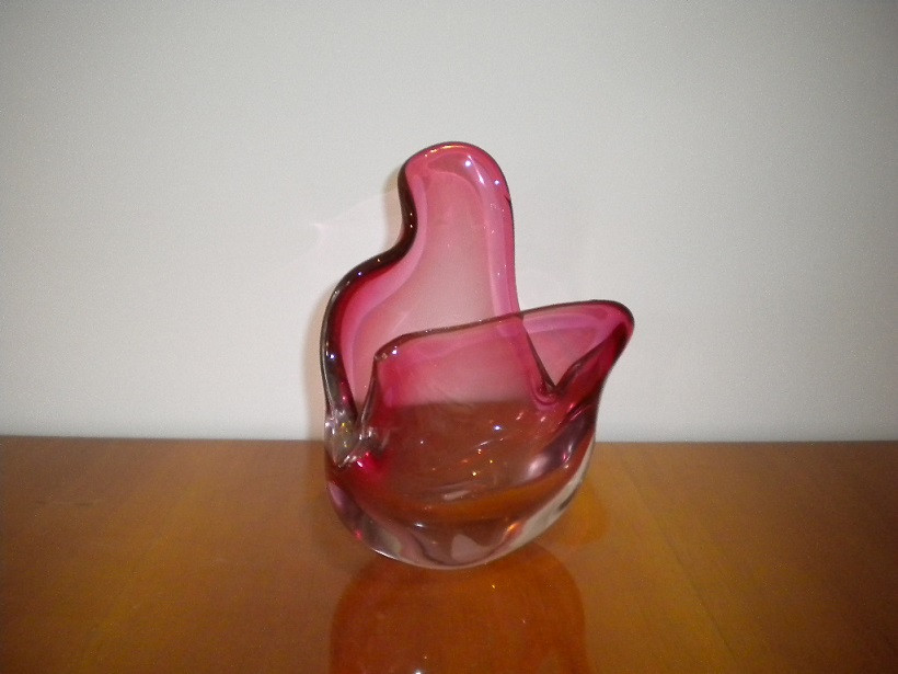 1950s Flavio Poli Glass Shell