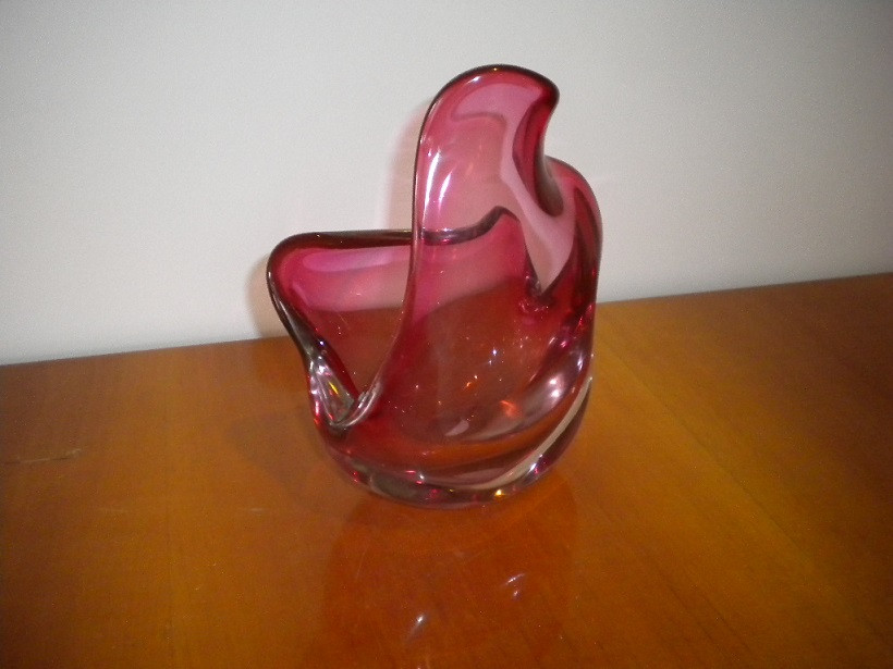 1950s Flavio Poli Glass Shell