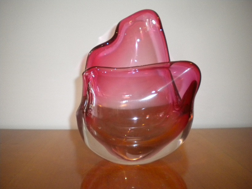 1950s Flavio Poli Glass Shell