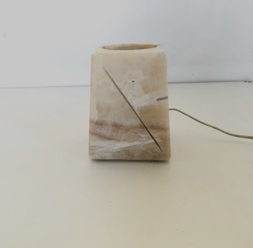 1970s Table  lamp in marble 