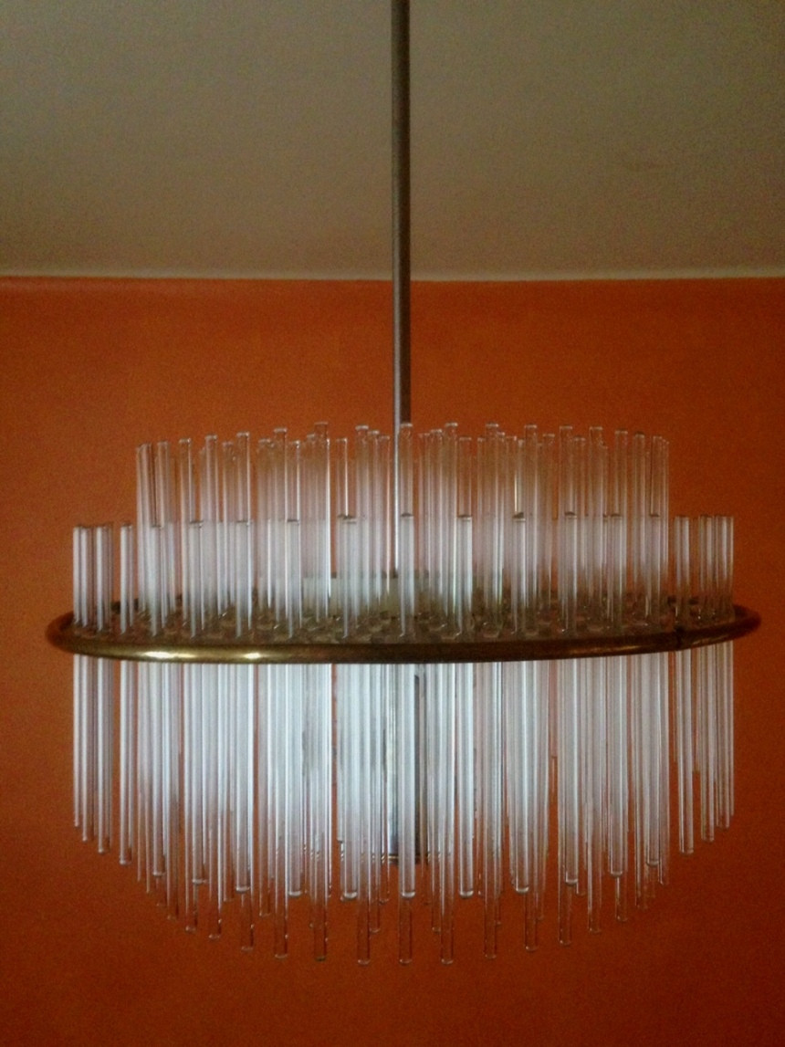 1970s Ceiling Light -Pendant by Sciolari  