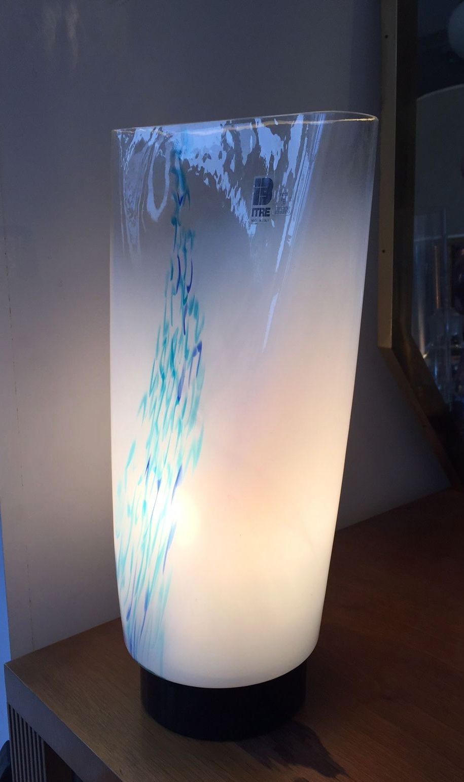 1970s Table Lamp by- ITRE-Murano Glass     ITEM ON SALE £625