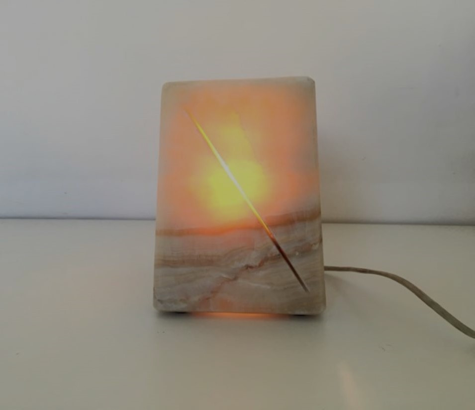 1970s Table  lamp in marble 