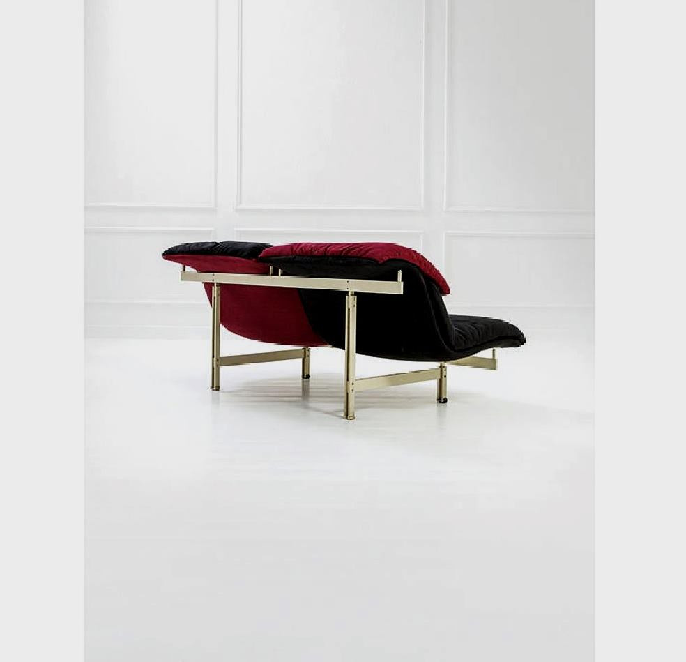 Wave- 2 Seater Sofa by Giovanni Offredi for Saporiti
